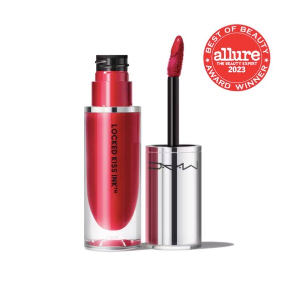 MAC Locked kiss ink, 24 hour lip colour 77 gossip NEW in box - Picture 1 of 12